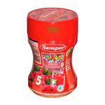 Trà Semper với quả mâm xôi cho trẻ
